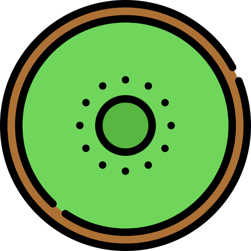 Kiwi Special Lineal color icono