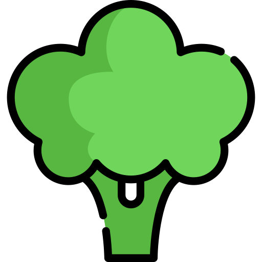 broccoli Special Lineal color icona