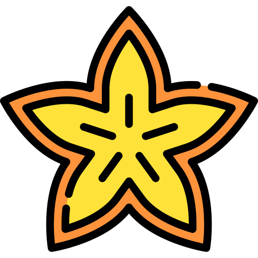 karambola Special Lineal color ikona