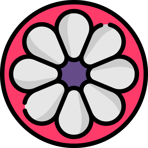 mangostan Special Lineal color ikona