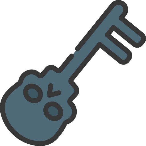 Key Generic color lineal-color icon