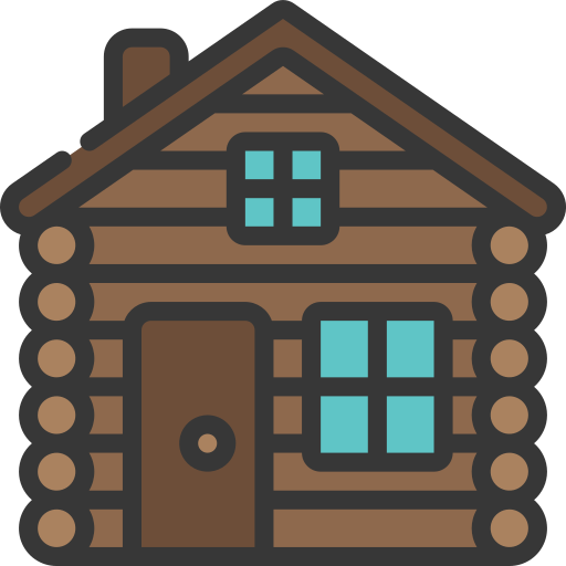 Cabin Generic color lineal-color icon