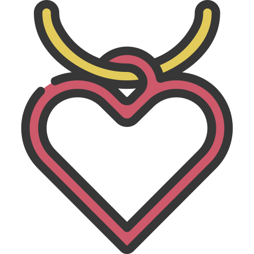 corazón Generic color lineal-color icono