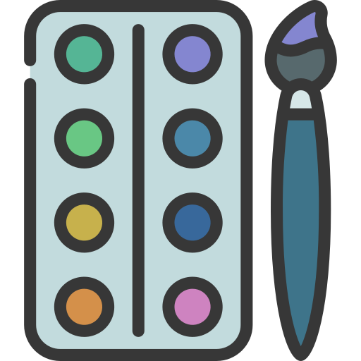 artiest Generic color lineal-color icoon