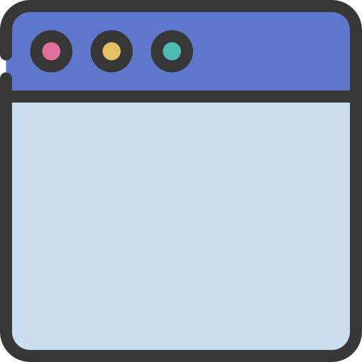 웹사이트 Generic color lineal-color icon