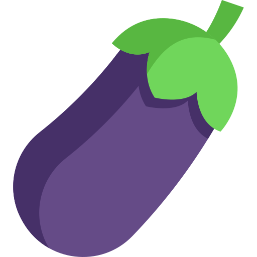 Aubergine Special Flat icon