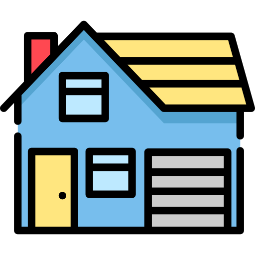 Casa Special Lineal color icono