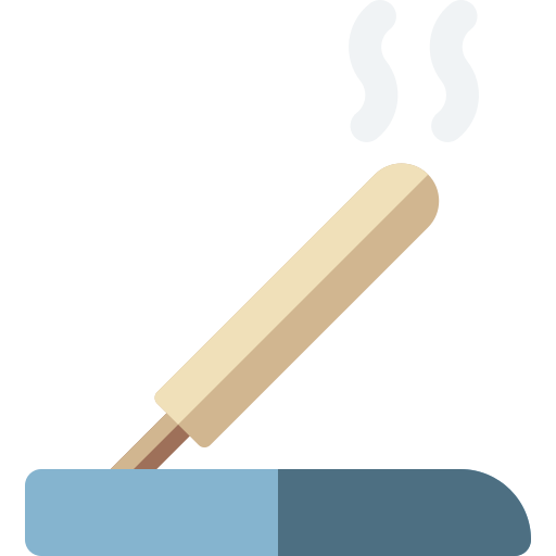 Incense Basic Rounded Flat icon