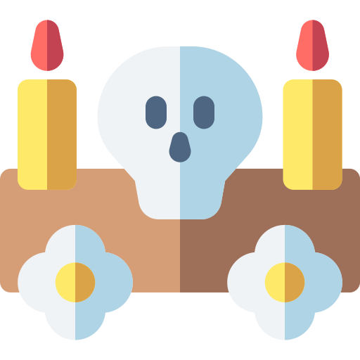 Dia de muertos Basic Rounded Flat icon