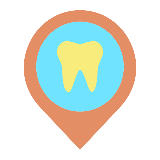 opieka dentystyczna Icongeek26 Flat ikona