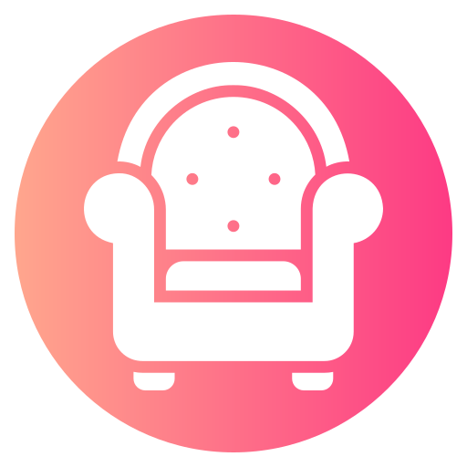 Armchair Generic gradient fill icon