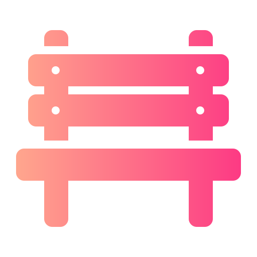 Bench Generic gradient fill icon