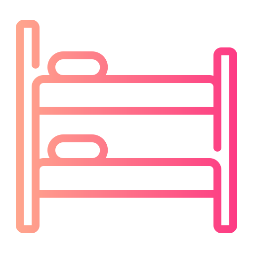 2段ベッド Generic gradient outline icon