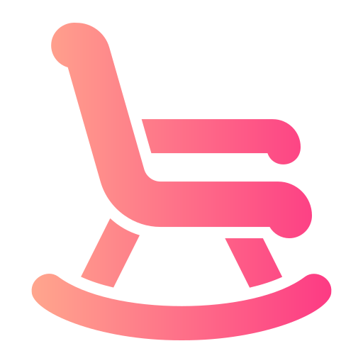 fauteuil à bascule Generic gradient fill Icône