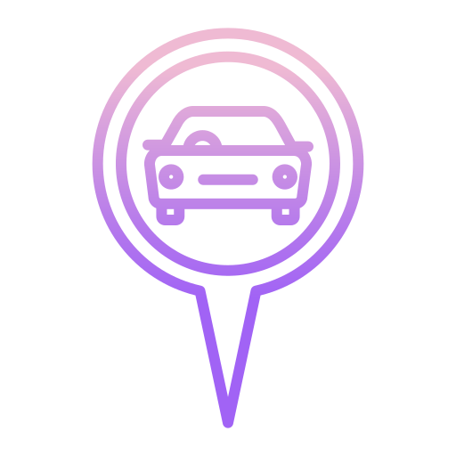taxi Icongeek26 Outline Gradient icon