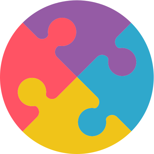 Jigsaw Basic Miscellany Flat icon