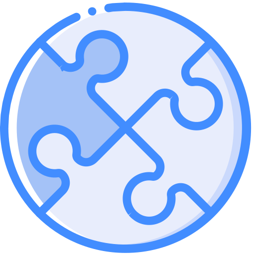 puzzle Basic Miscellany Blue icona