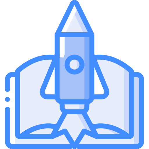 Cohete Basic Miscellany Blue icono