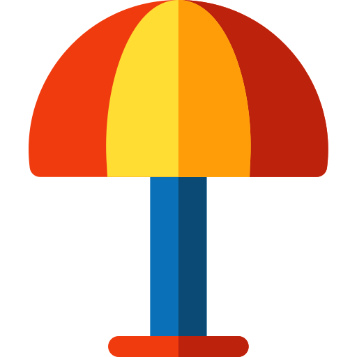 parasol Basic Rounded Flat icoon