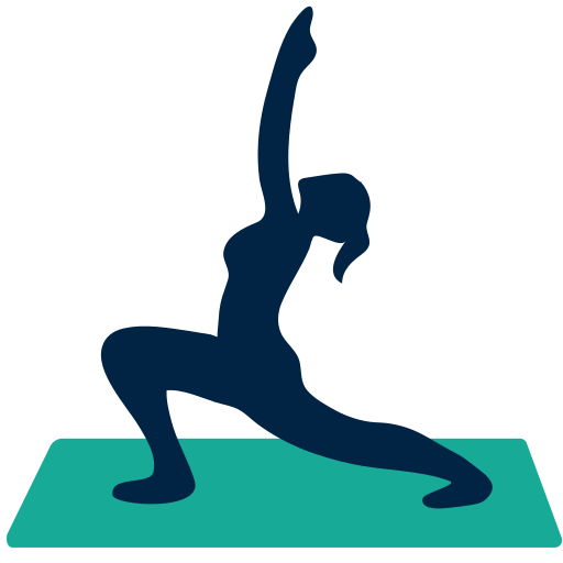 posizione yoga Generic color fill icona