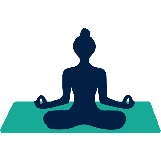 Meditation Generic color fill icon