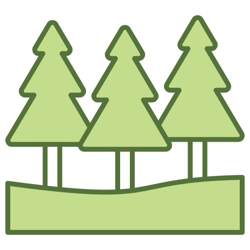 Forest Generic color lineal-color icon