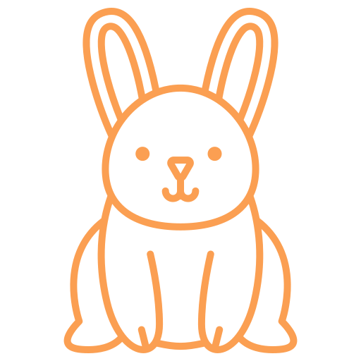 토끼 Generic color outline icon