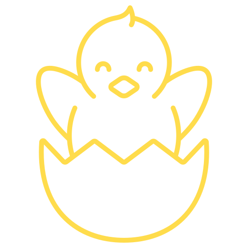 Chick Generic color outline icon
