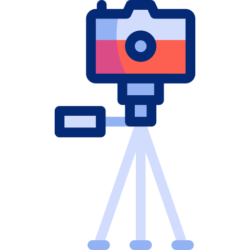 Tripod Basic Accent Lineal Color icon
