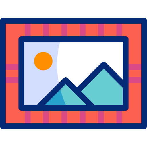 Frame Basic Accent Lineal Color icon