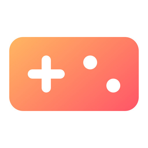 Game Generic gradient fill icon