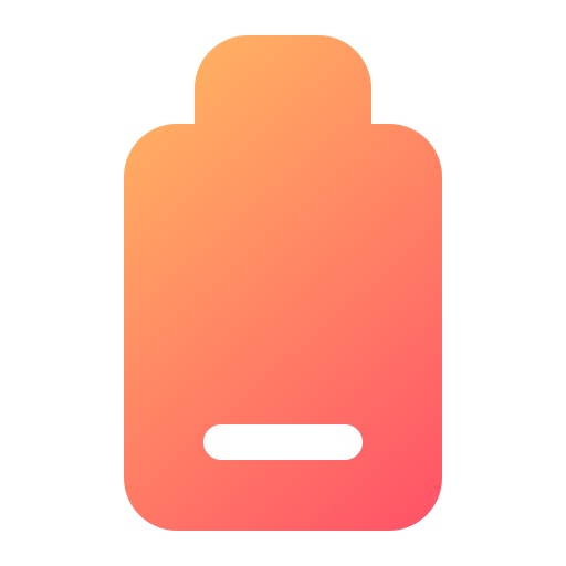 Low battery Generic gradient fill icon