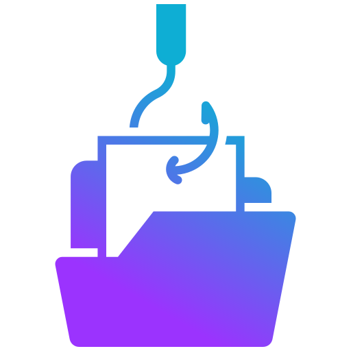 phising Generic gradient fill icoon