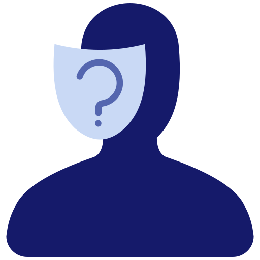 Anonymity Generic color fill icon