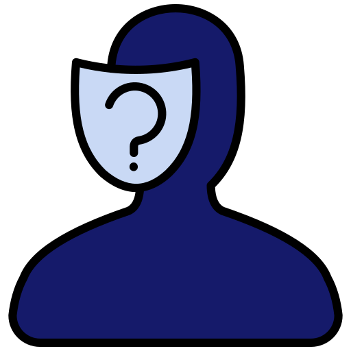 Anonymity Generic color lineal-color icon