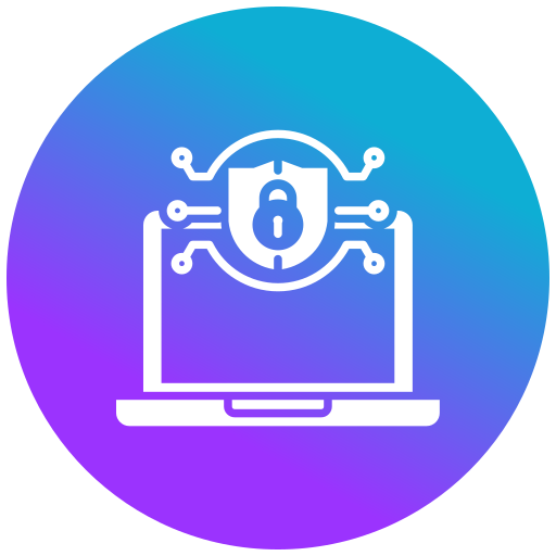 Cyber security Generic gradient fill icon