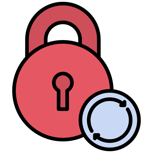 Security refresh Generic color lineal-color icon