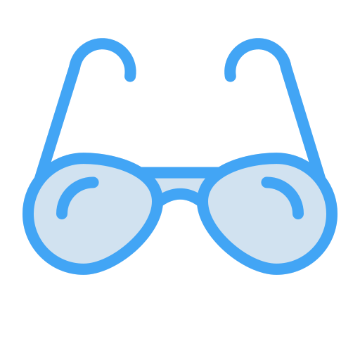 Glasses Generic color outline icon