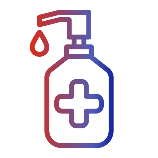 Hand sanitizer Generic gradient outline icon