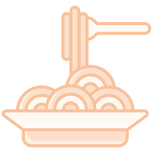 Pasta Generic color lineal-color icon