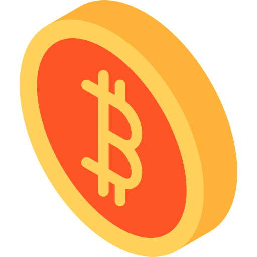 Cryptocurrency Isometric Flat icon