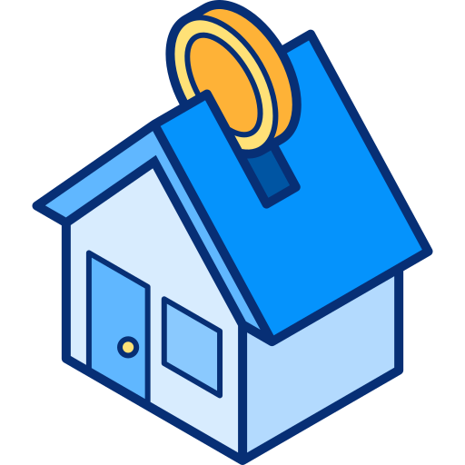 Home Isometric Lineal Color icon