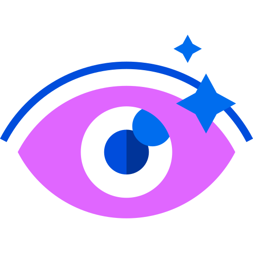 vision Detailed Geometric Flat icon
