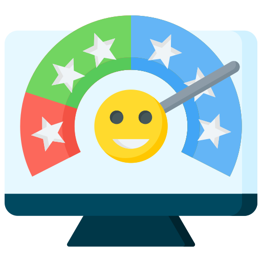 Customer satisfaction Generic color fill icon