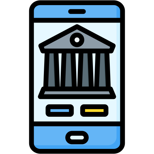 Mobile banking Generic color lineal-color icon