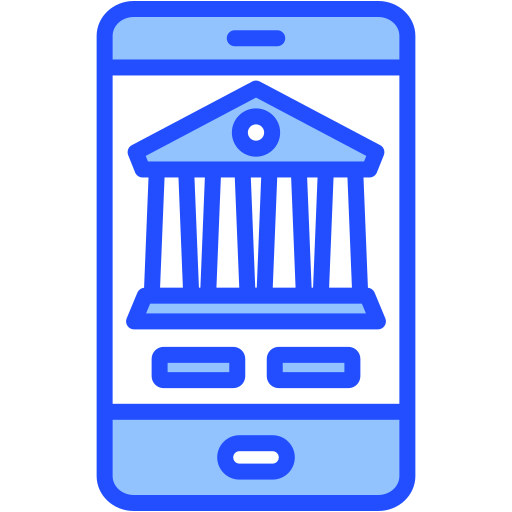les services bancaires mobiles Generic color lineal-color Icône
