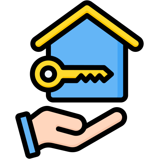 House key Generic color lineal-color icon