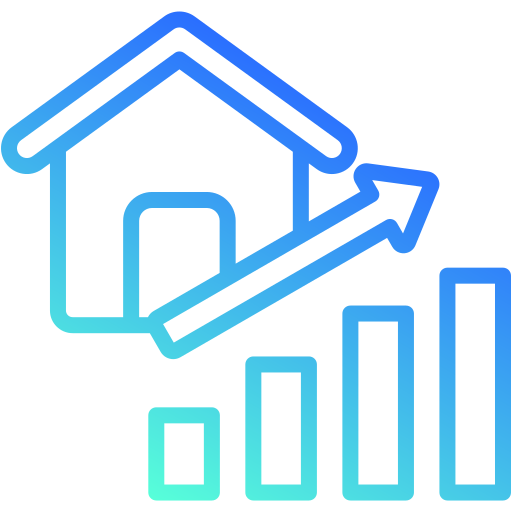 House market Generic gradient outline icon