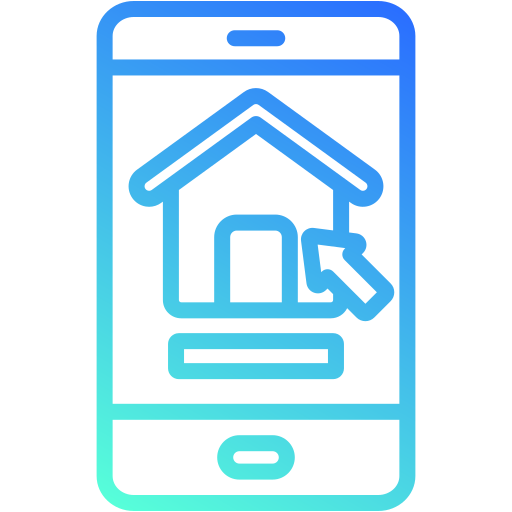 immobilien-app Generic gradient outline icon