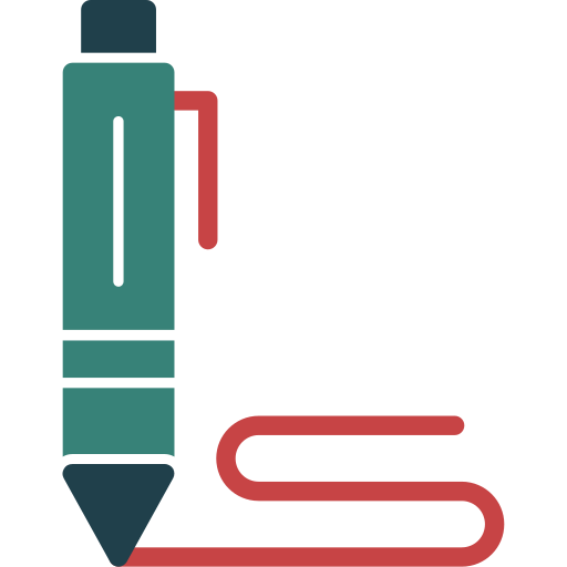 펜 Generic color fill icon